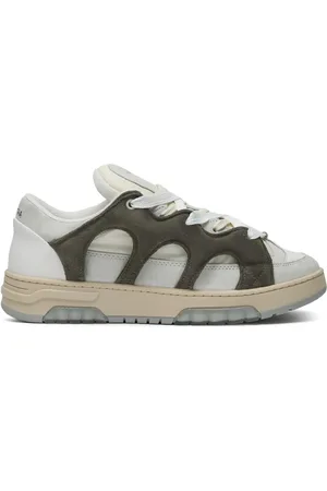 PAURA Suede-panelled sneakers