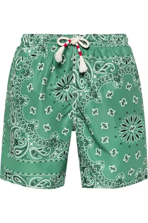 MC2 SAINT BARTH Bandana-print swim shorts