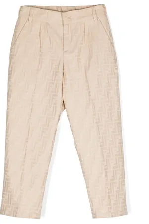 Fendi FF jacquard trousers