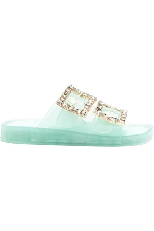 Twin-Set Jewel buckles slides