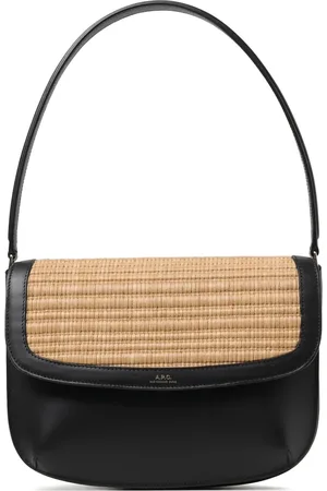A.P.C. Sarah woven-panel shoulder bag