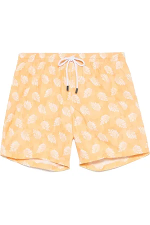 BARBA Graphic-print swim shorts
