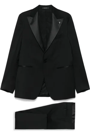 TAGLIATORE Brooch-detail suit