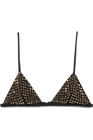 Patrizia Pepe Rhinestone-embellished bra