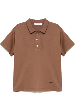 Paolo Pecora Logo-embroidered polo shirt