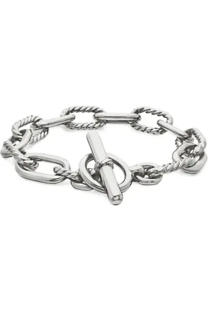 David Yurman Sterling DY Madison Toggle chain bracelet (11mm)