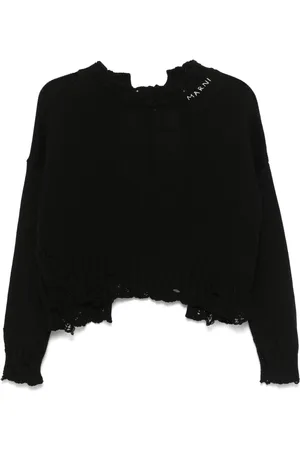 Marni Dishevelled cotton sweater