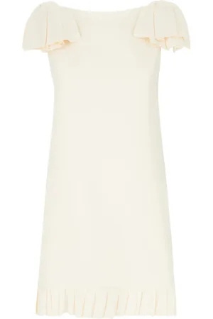 VALENTINO GARAVANI Crepe couture mini dress