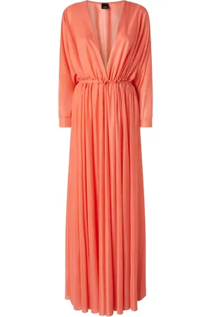 Pinko Ruched maxi dress