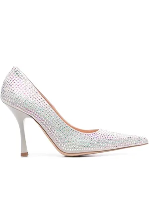 Liu Jo X Leonie Hanne crystal-embellished 100mm pumps