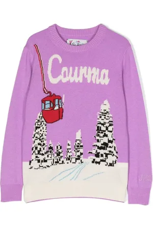 MC2 SAINT BARTH Intarsia-knit jumper