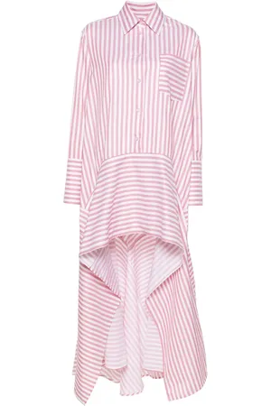 Viktor & Rolf Violant asymmetric shirt maxi dress