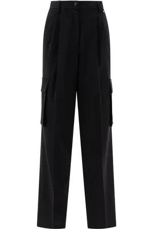 HERNO Pleat-detail cargo trousers