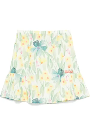 The Animals Observatory Floral-print skirt