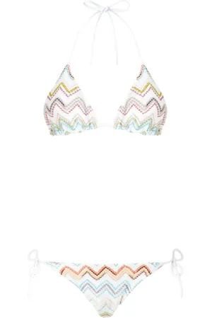 Missoni Zigzag-knit bikini set