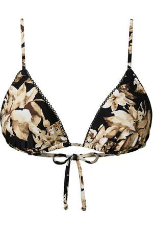 Twin-Set Printed bikini top