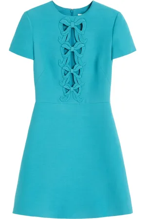 VALENTINO GARAVANI Embroidered mini dress