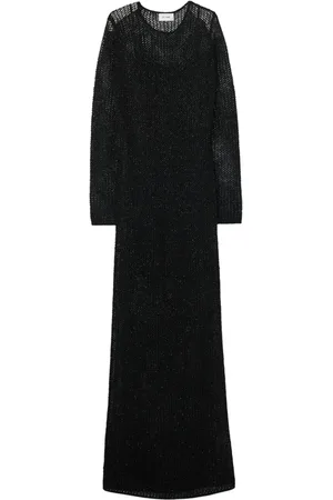ST. JOHN Sequin-embellished maxi dress