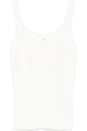 ERMANNO SCERVINO Lace-detail tank top