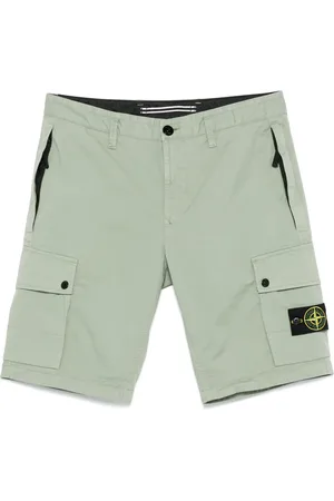 Stone Island Detachable-badge shorts