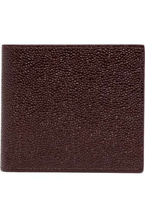 Thom Browne Leather bi-fold wallet