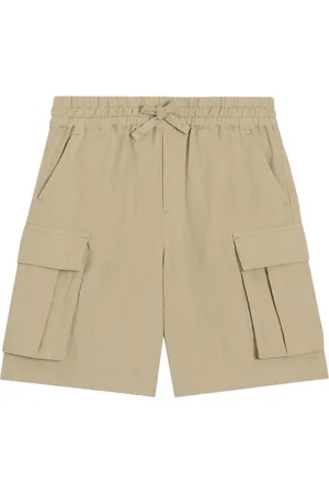 Dolce & Gabbana Logo-embroidered cargo shorts