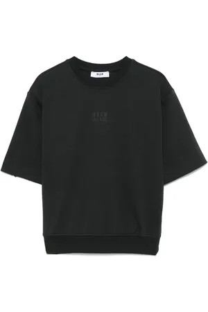 Msgm Raised-logo T-shirt