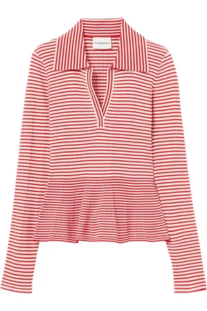 Claudie Pierlot Striped fine-knit jumper