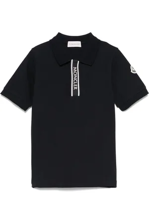 Moncler Logo-trimmed cotton polo shirt