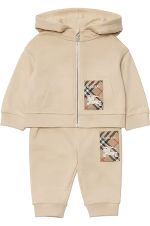 Burberry Checked cotton trousers