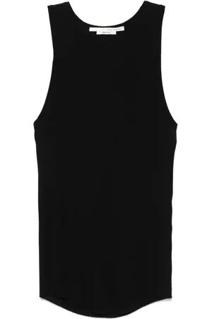 ISABEL BENENATO Fine-ribbed tank top
