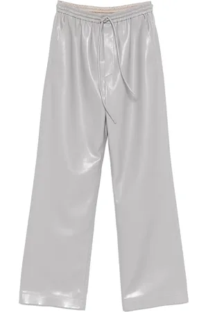 Nanushka Faux-leather trousers