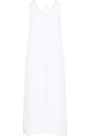 PESERICO SIGN Linen midi dress