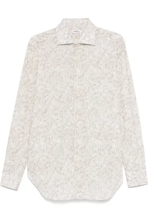 Kiton Paisley-print shirt