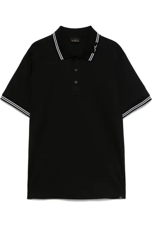 Paul & Shark Stripe-trim polo shirt