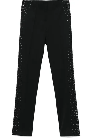 The Attico Crystal-embellished trousers