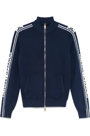 Elisabetta Franchi Contrasting-bands cardigan