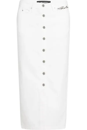 Karl Lagerfeld Denim midi skirt