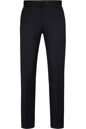 HUGO BOSS Tailored virgin wool trousers