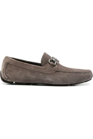 Salvatore Ferragamo Gancini-plaque loafers