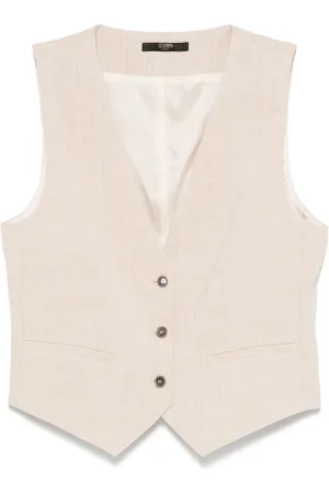 SEVENTY BY SERGIO TEGON M??lange-effect waistcoat