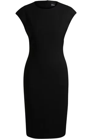 HUGO BOSS Virgin-wool dress