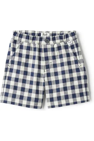 Il gufo Checked shorts