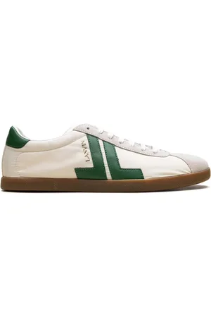 Lanvin Appliqu?? "Green" sneakers