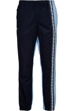 Lacoste Logo-tape cotton track pants