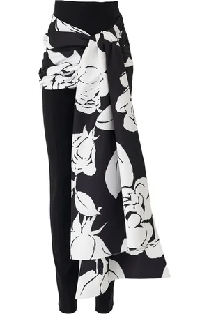 Carolina Herrera Sash-detail skinny trousers