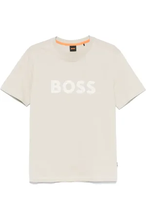 HUGO BOSS Logo-stamp T-shirt