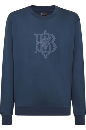 BILLIONAIRE Logo-appliqué cotton sweatshirt