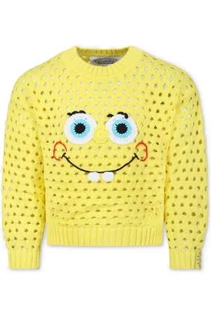 Stella McCartney X SpongeBob SquarePants open-knit sweater
