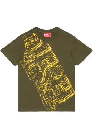 Diesel Faded logo-print t-shirt